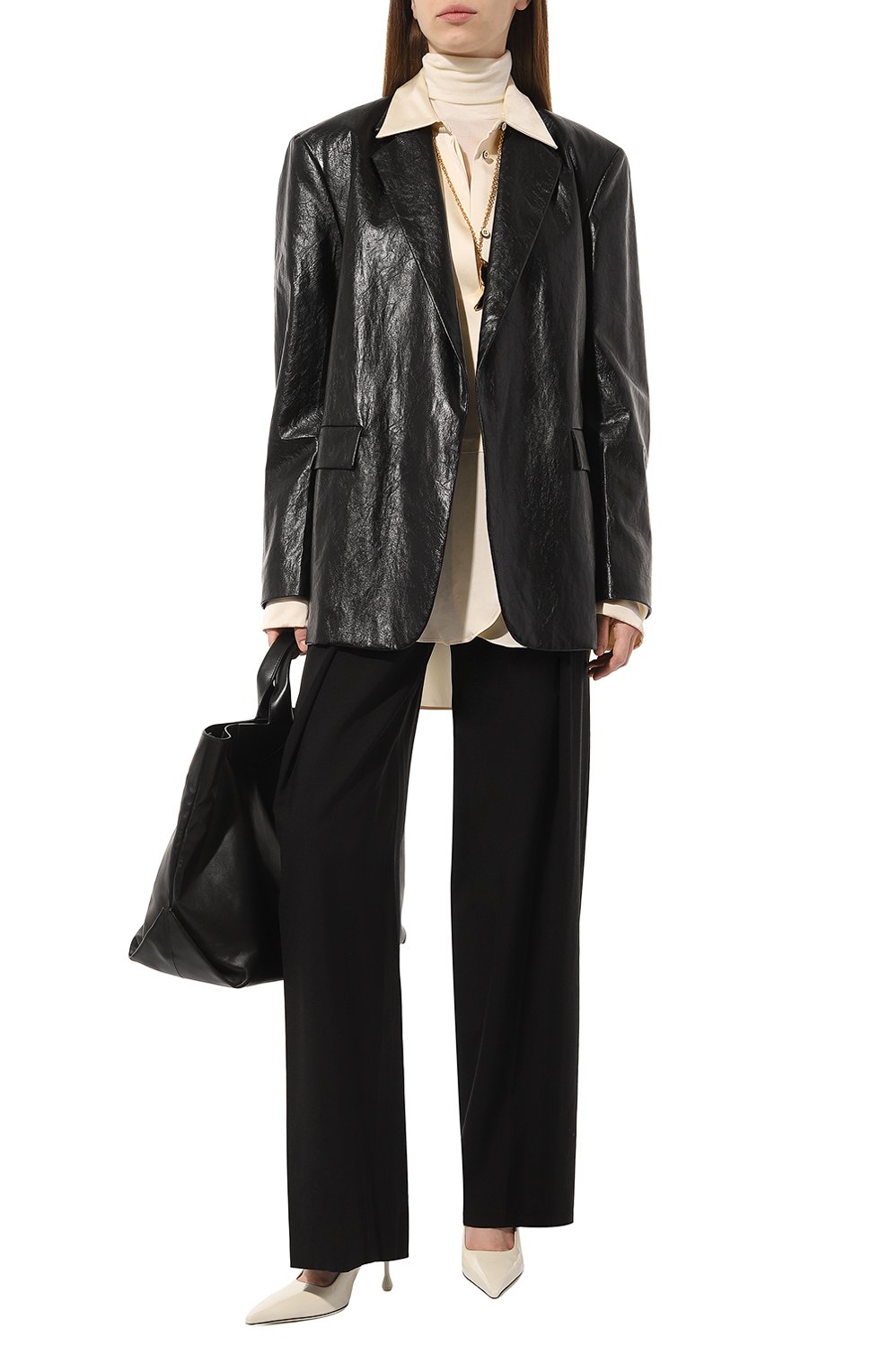 Кожаные туфли ixia 95 JIMMY CHOO, арт. IXIA 95/PAT, фото 2