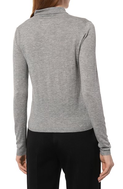 Поло из кашемира и шелка PRADA, арт. P24N1H-10G4-F0031-221, фото 4