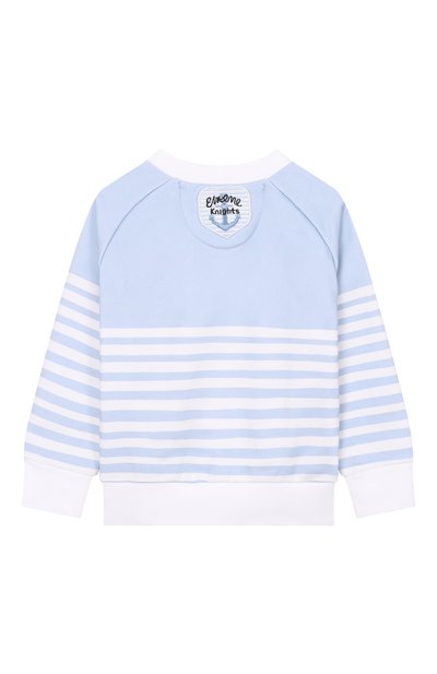 Хлопковый свитшот EIRENE голубого цвета по цене 9460 руб., арт. SS26122, фото 2 Хлопковый свитшот EIRENE, арт. SS26122, фото 2