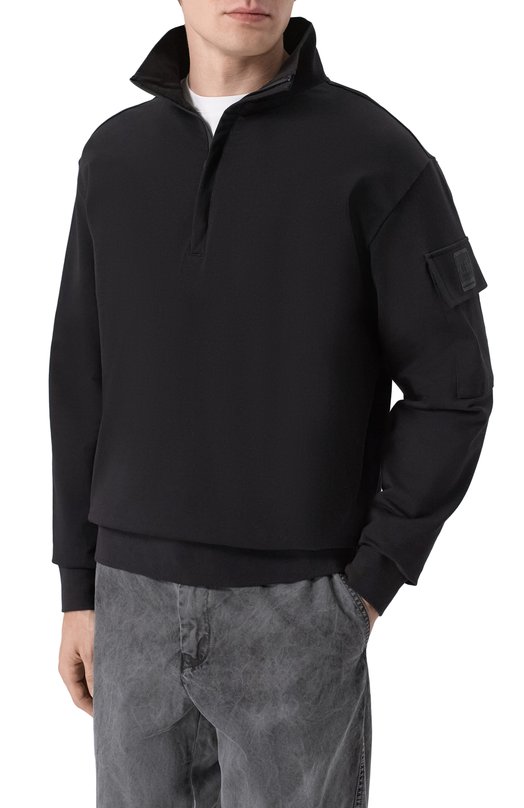 Хлопковый анорак C.P. Company 20CLSS010A/006452W Чёрный  20CLSS010A/006452W Фото 3