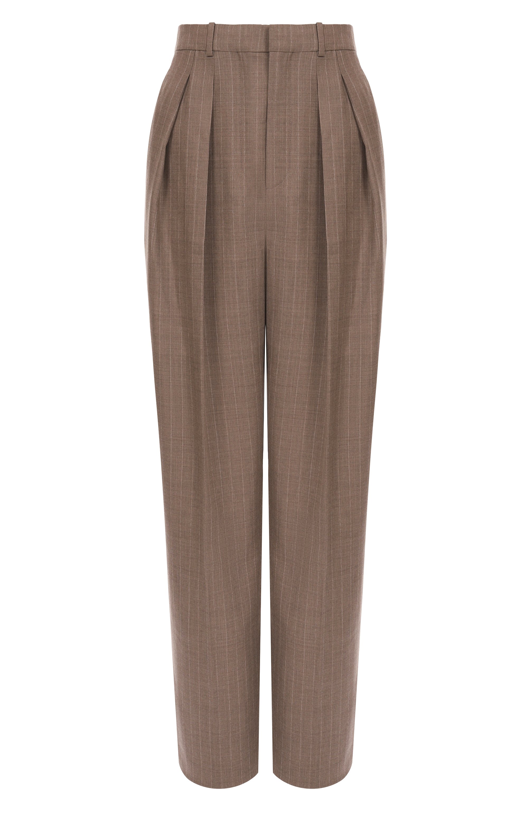 Шерстяные брюки SAINT LAURENT, арт. 824389/Y6K25, фо�то 1