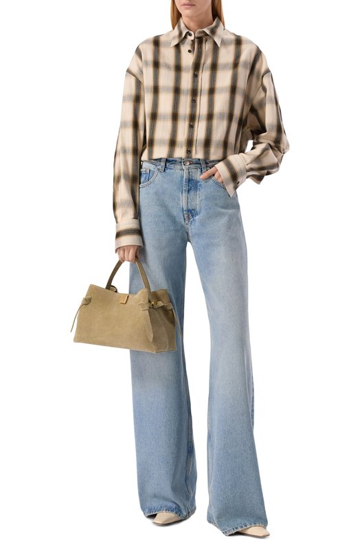 Сумка Gyoza Yuzefi GY0ZA/SUEDE Зелёный  GY0ZA/SUEDE Фото 3