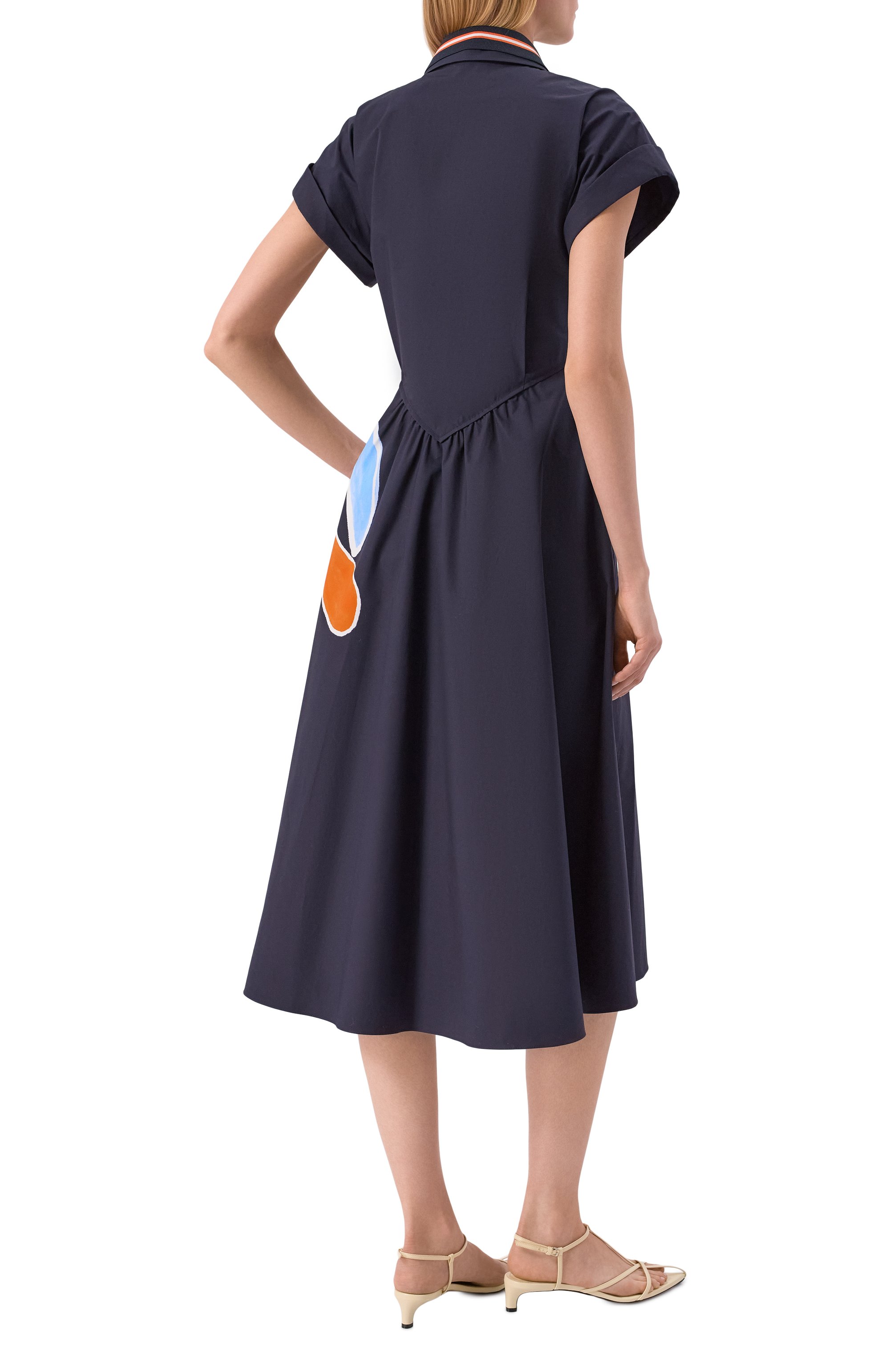 Хлопковое платье DOROTHEE SCHUMACHER, арт. 448114, фото 3