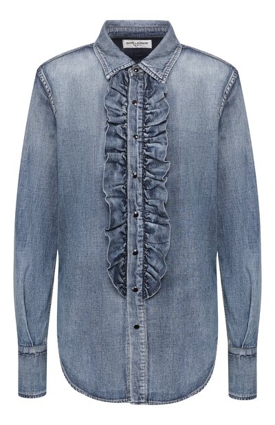 Женская джинсовая рубашка SAINT LAURENT, арт. 623782/YW880