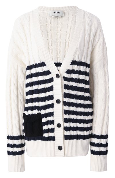 Женский хлопковый кардиган MSGM, арт. 3841MDM209/257279