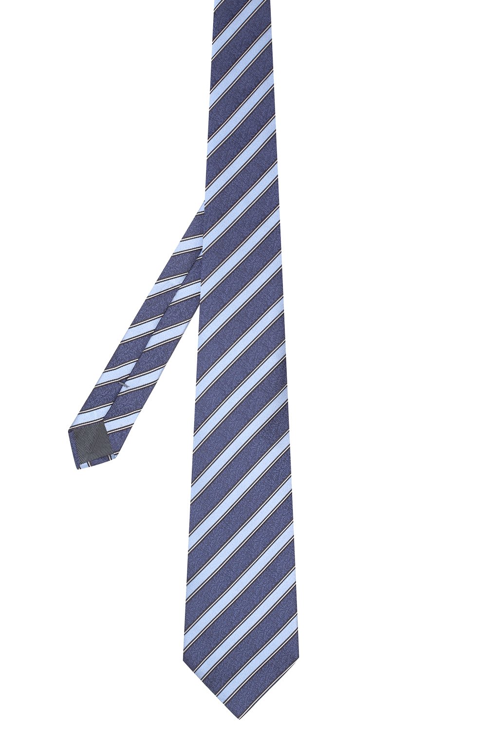 Шелковый галстук ZEGNA синего цвета по цене 23700 руб., арт. Z6E01/1XW, фото 2 Шелковый галстук ZEGNA, арт. Z6E01/1XW, фото 2