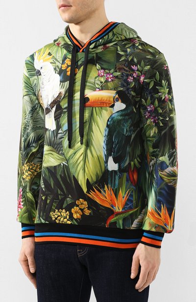 Хлопковое худи DOLCE & GABBANA, арт. G9QL6T/FI7U8, фото 3