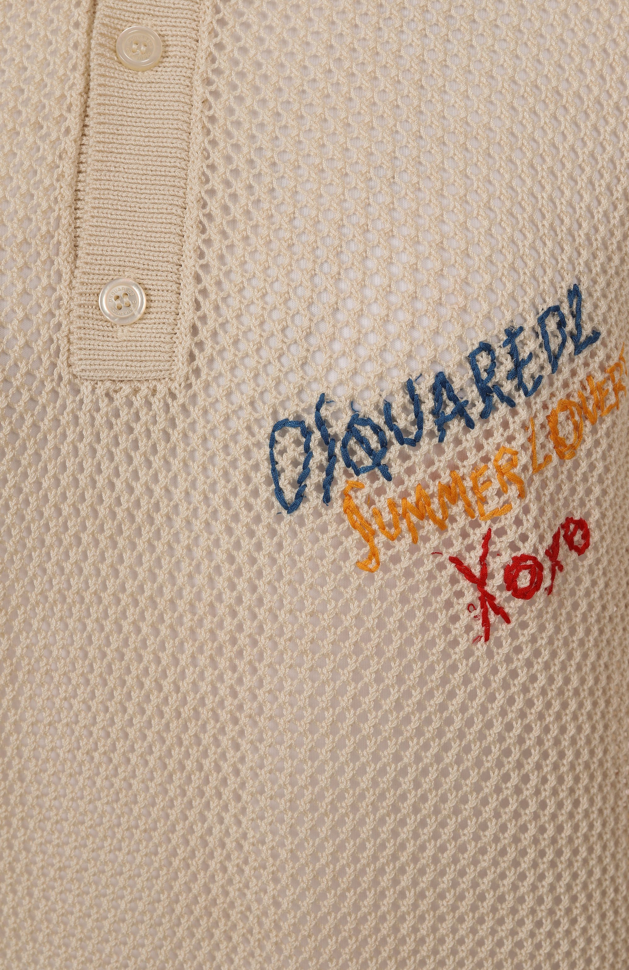 Хлопковое поло DSQUARED2, арт. S73HA0173/D13130, фото 6