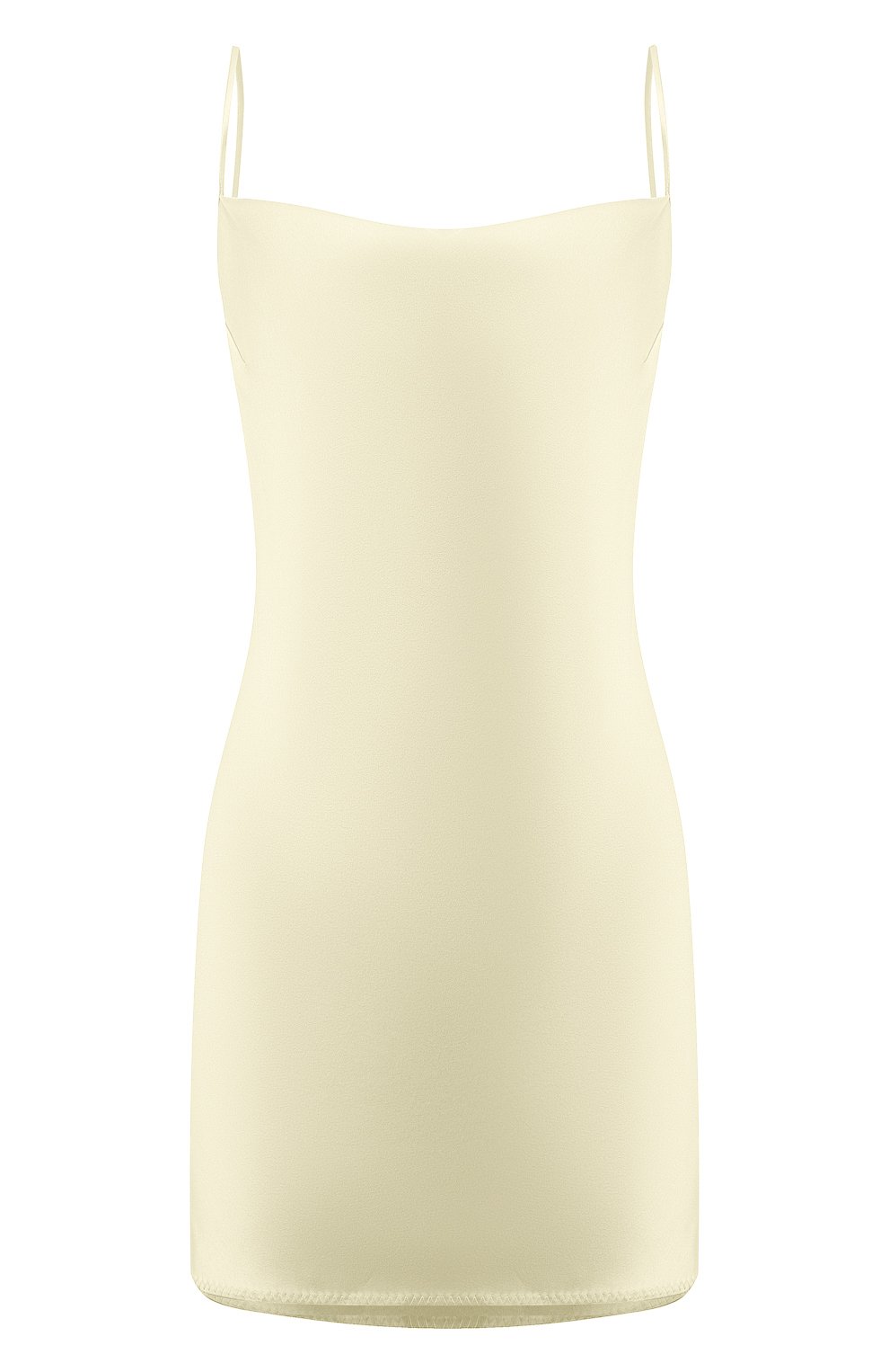 Платье NANUSHKA желтого цвета по цене 53950 руб., арт. L0TTI_LUMEN_SLIP SATIN, фото 1 Платье NANUSHKA, арт. L0TTI_LUMEN_SLIP SATIN, фото 1
