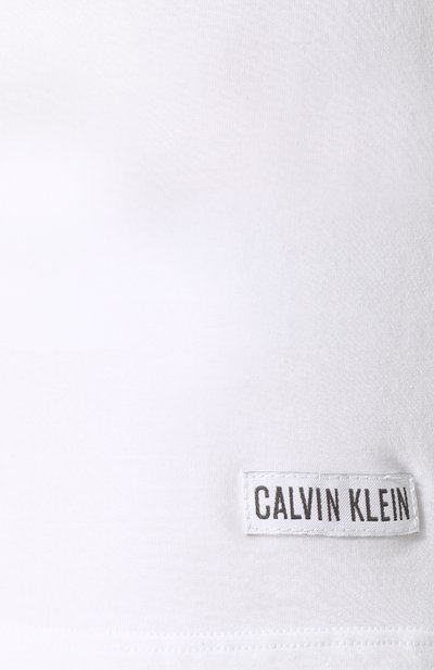 Хлопковая футболка с v-образным вырезом CALVIN KLEIN, арт. NB1336A, фото 5