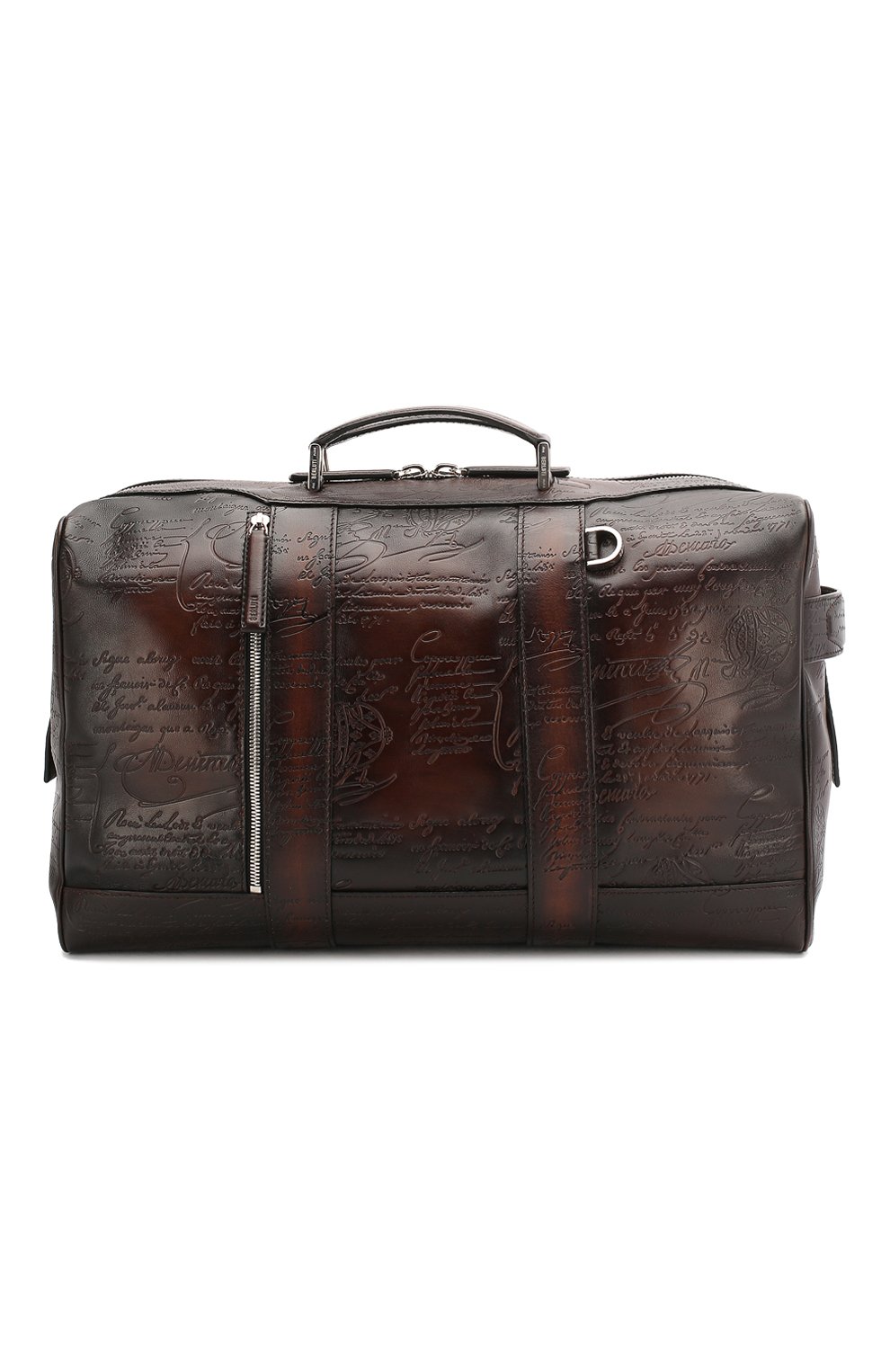 Кожаная дорожная сумка BERLUTI коричневого цвета по цене 299000 руб., арт. M202360, фото 1 Кожаная дорожная сумка BERLUTI, арт. M202360, фото 1