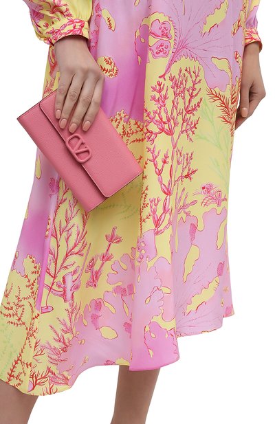 Сумка vsling VALENTINO розового цвета по цене 94450 руб., арт. VW0P0V21/RQR, фото 2 Сумка vsling VALENTINO, арт. VW0P0V21/RQR, фото 2