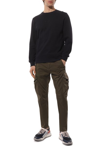 Хлопковый свитшот C.P. COMPANY, арт. 14CMSS187A-005086W, фото 2