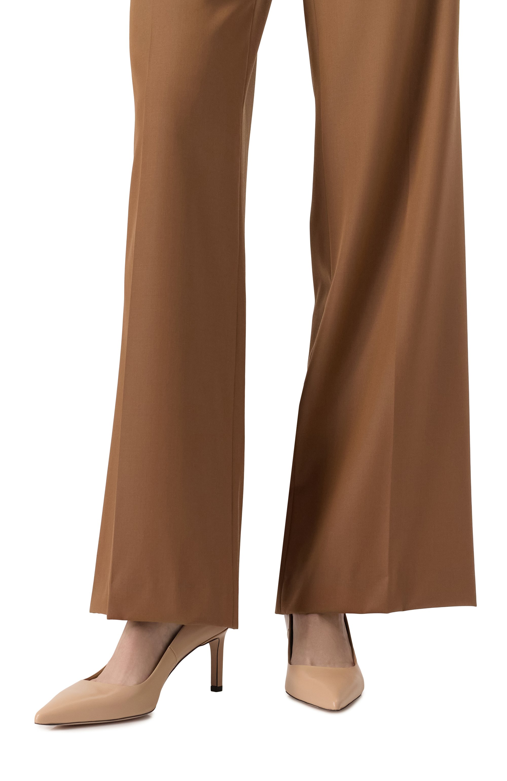 Кожаные туфли janet 70 BOSS бежевого цвета по цене 27550 руб., арт. 50536573, фото 3 Кожаные туфли janet 70 BOSS, арт. 50536573, фото 3