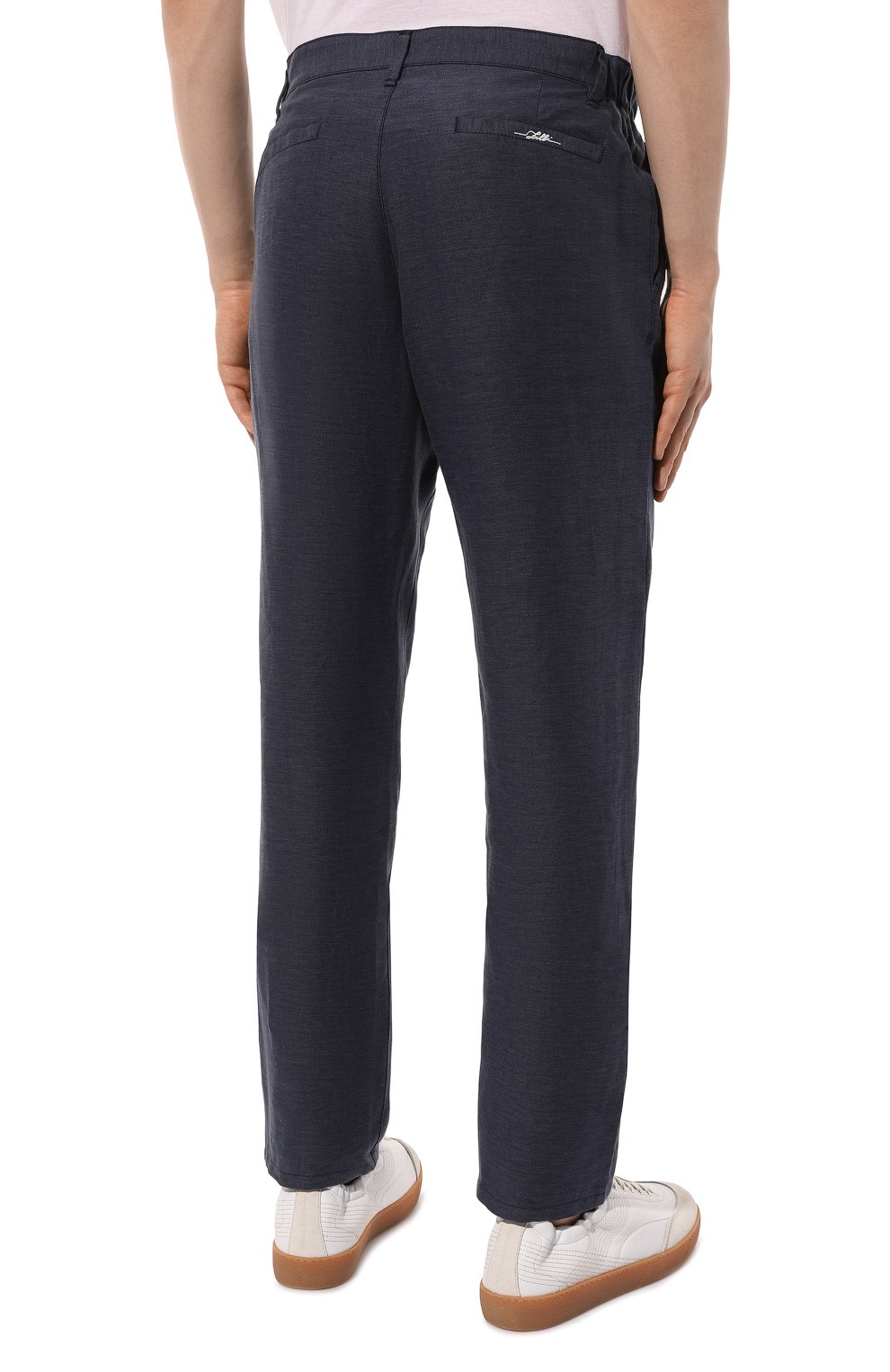 Брюки изо льна и шелка ZILLI, арт. CP801BM0850VZC000, фото 4