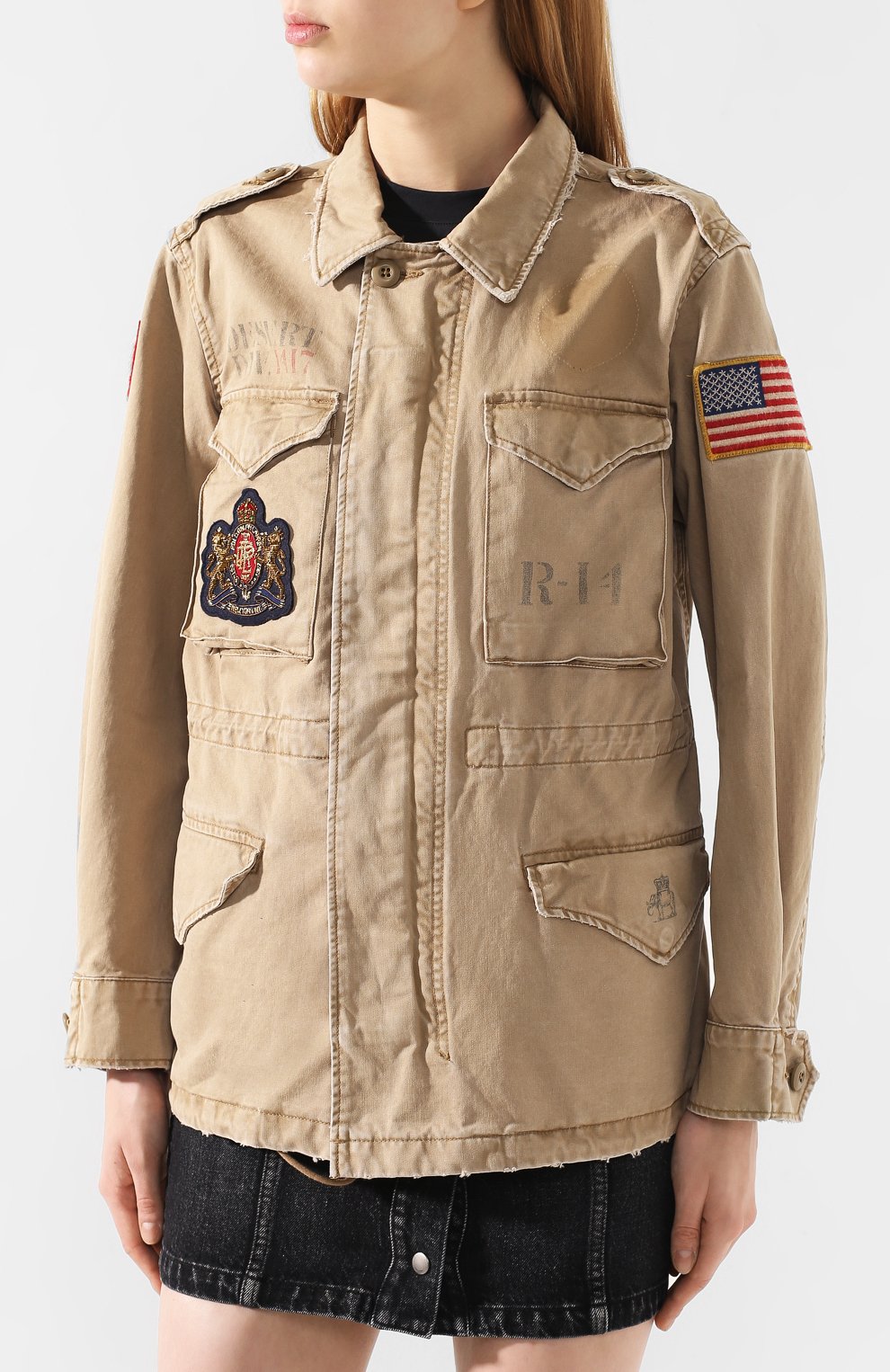 Хлопковая куртка POLO RALPH LAUREN, арт. 211780772, фото 3