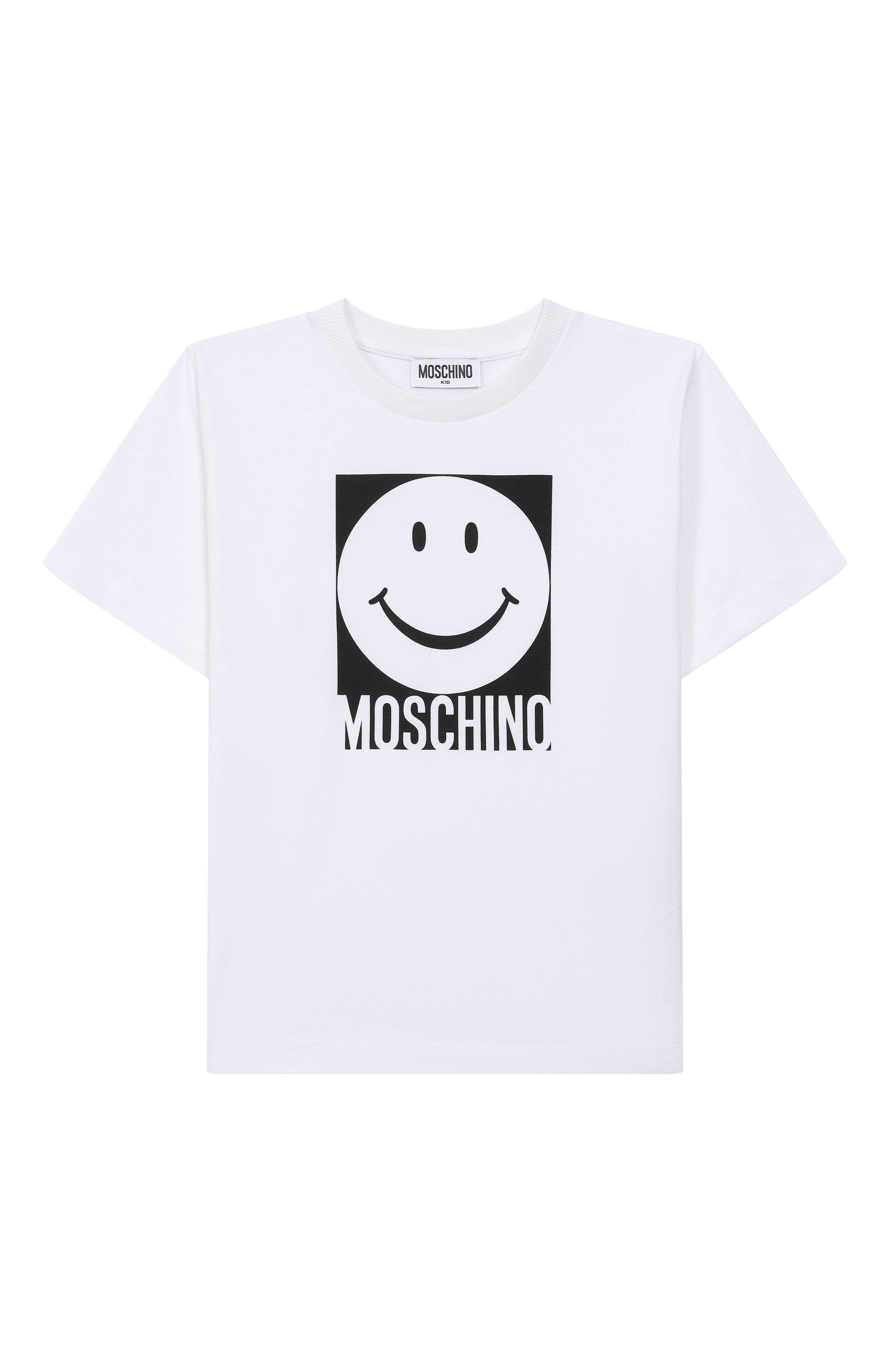 Хлопковая футболка MOSCHINO, арт. HSM05G/LAA01/4-8, фото 1
