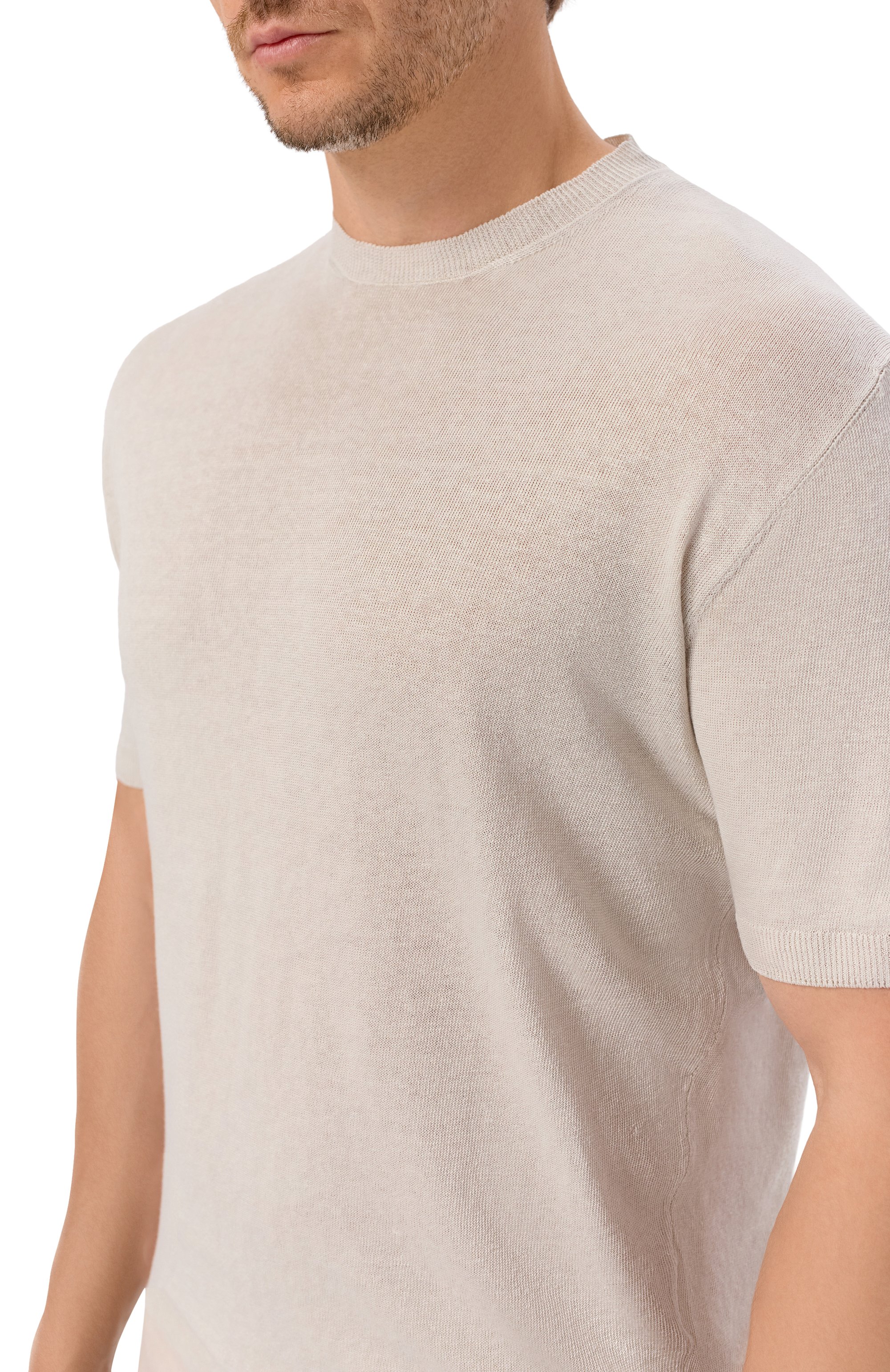 Льняной джемпер CORNELIANI, арт. 27M571/2725135, фото 5