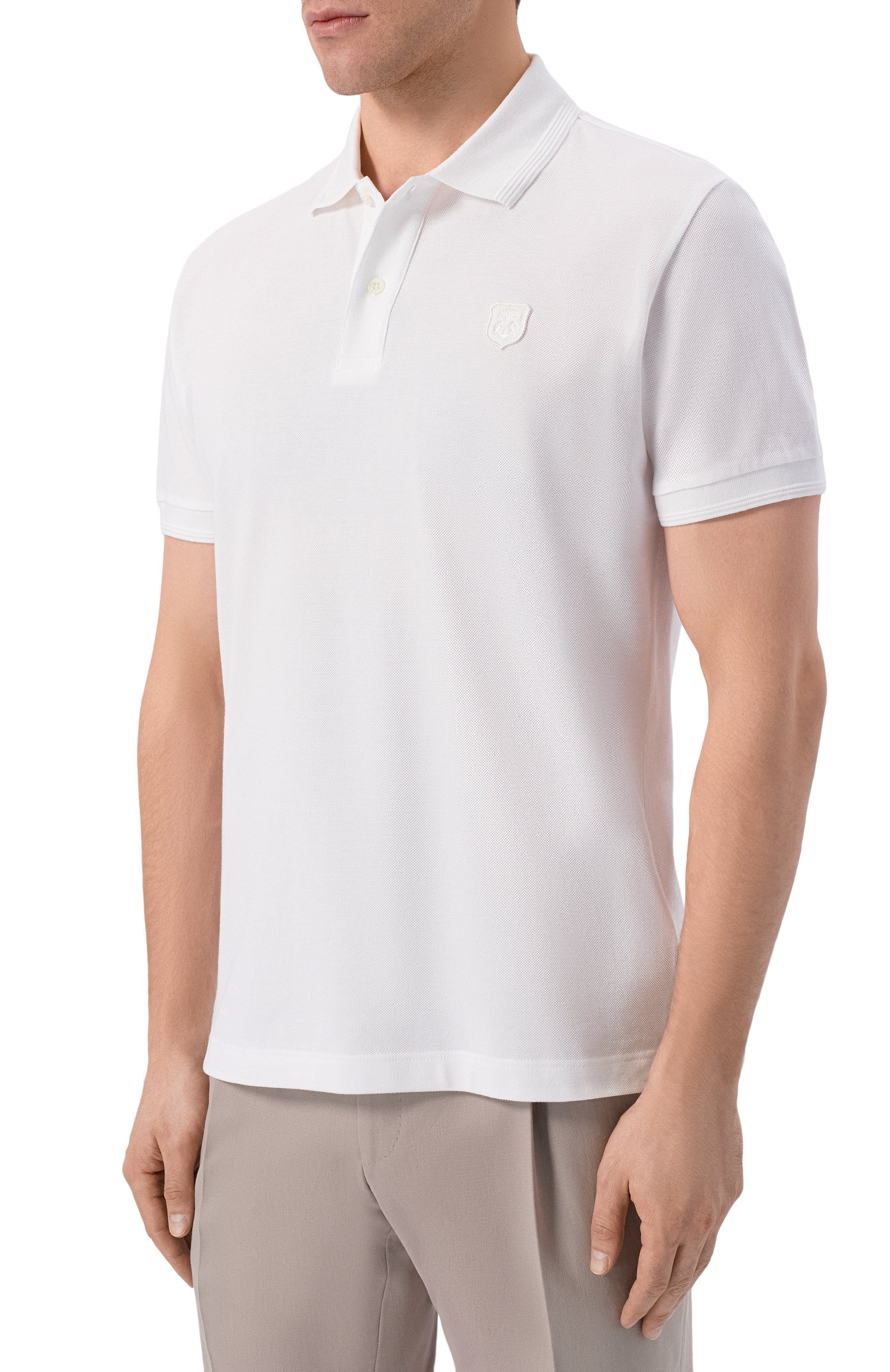 Хлопковое поло CORNELIANI, арт. 27G570/2725045, фото 3