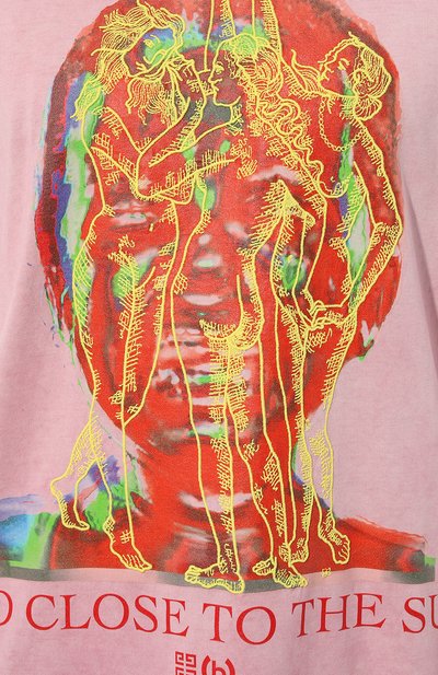 Хлопковая футболка GIVENCHY, арт. BM716N/3Y9L, фото 5