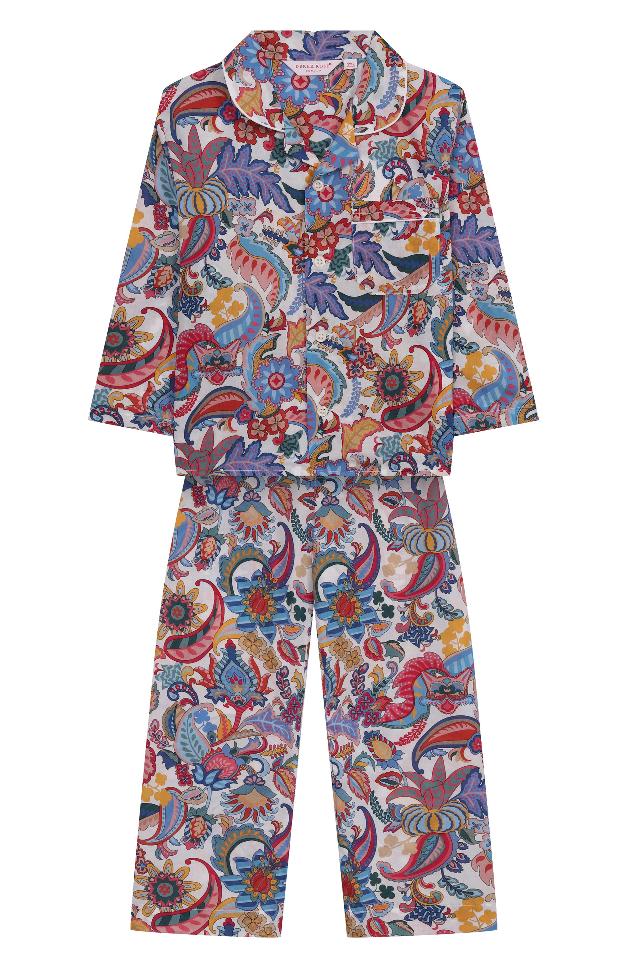 Хлопковая пижама DEREK ROSE, арт. 7025/LEDB089, фото 1