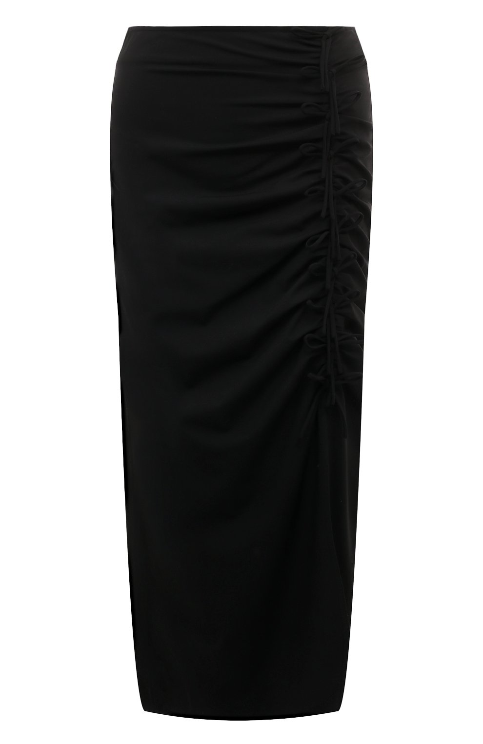 Юбка GANNI черного цвета по цене 32450 руб., арт. F8676, фото 1 Юбка GANNI, арт. F8676, фото 1