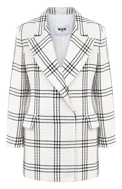 Хлопковый жакет MSGM, арт. 2943MDG08 207606, фото 1