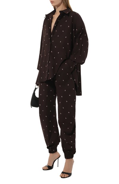 Хлопковые джоггеры THE ATTICO, арт. 241WCP168/C079, фото 2