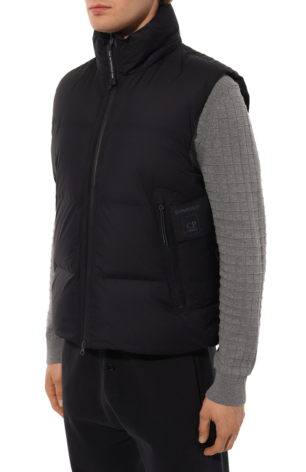 Пуховый жилет C.P. COMPANY, арт. 17CL0W007A110033A, фото 3