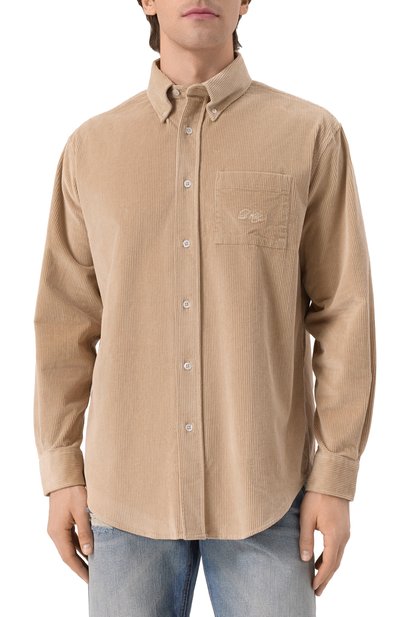 Вельветовая рубашка DROLE DE MONSIEUR, арт. PERM-SH172-C0156-BG, фото 3