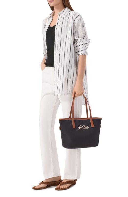 Сумка City medium MC2 Saint Barth CB0004-00288L/CITY BAG MID NYL0N Чёрный  CB0004-00288L/CITY BAG MID NYL0N Фото 3