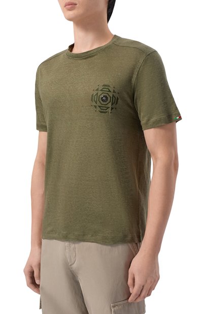 Льняная футболка STEFANO RICCI, арт. MNH5104070/LN, фото 3