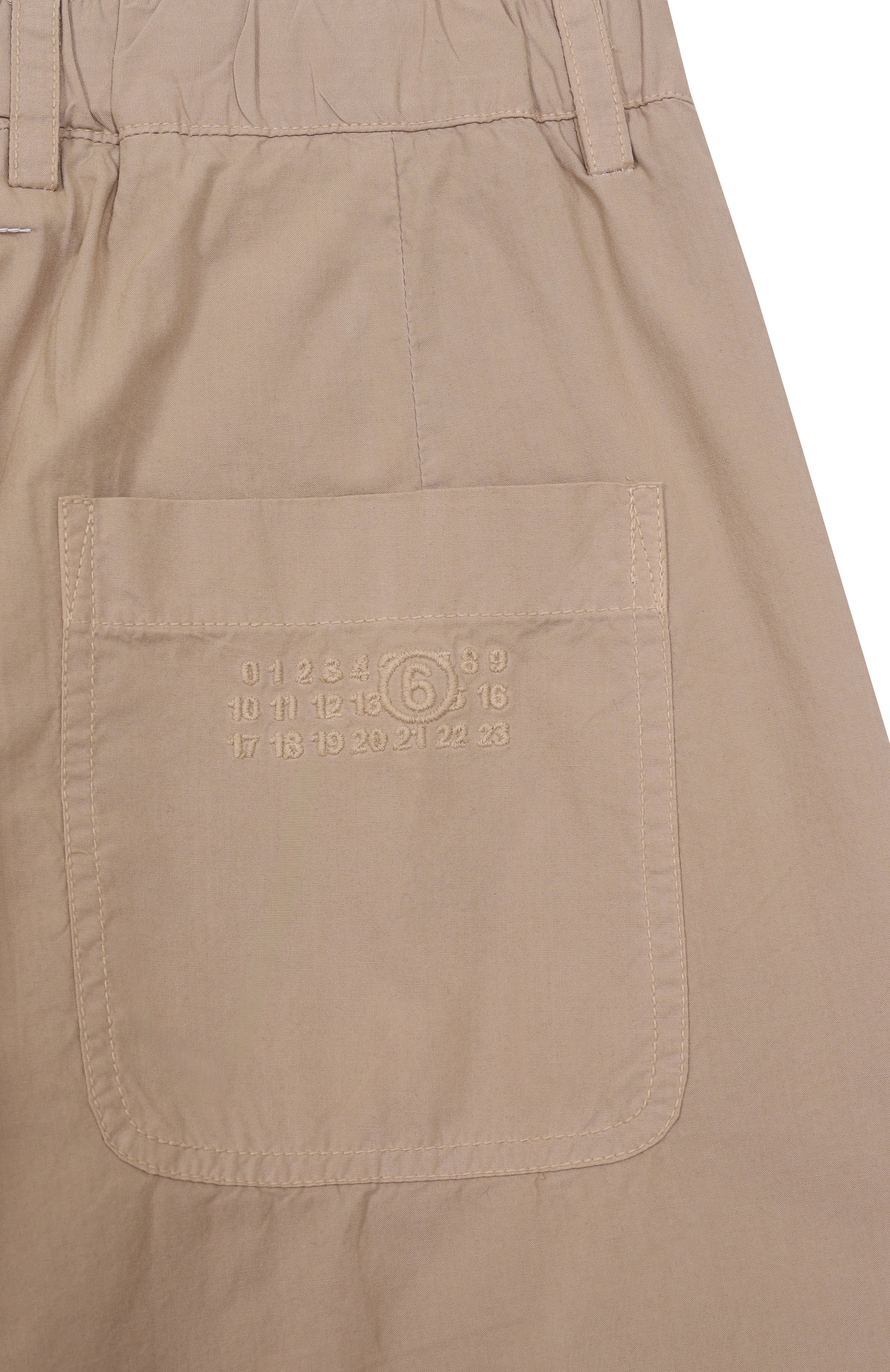 Хлопковые брюки MM6, арт. M60739/MM04T, фото 3