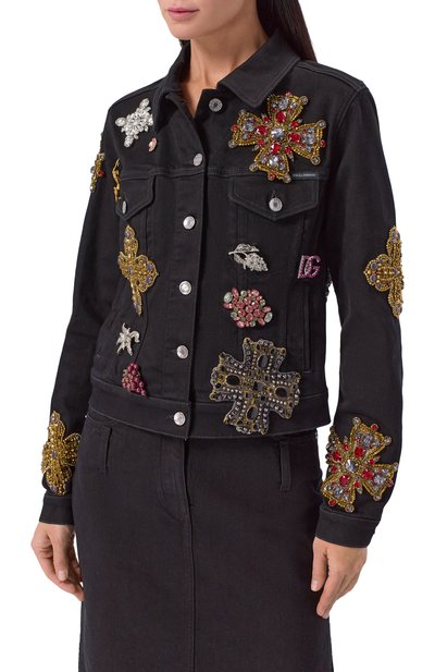 Джинсовая куртка DOLCE & GABBANA, арт. F9S20Z/G8NM9, фото 3