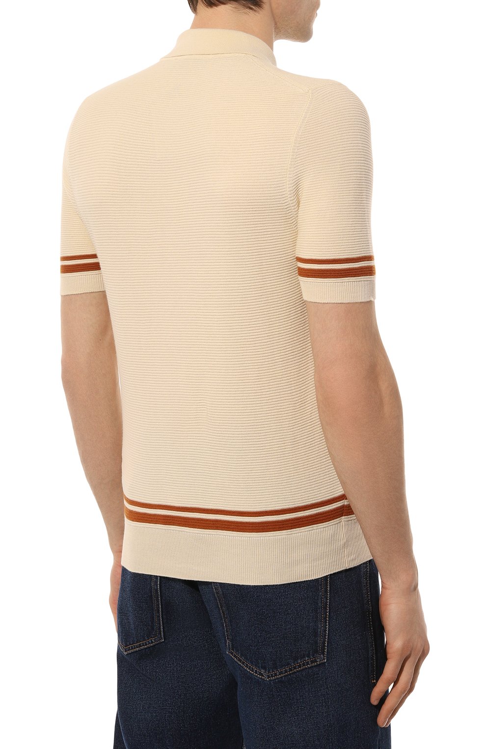 Хлопковое поло CANALI, арт. C0127/MK01870, фото 4