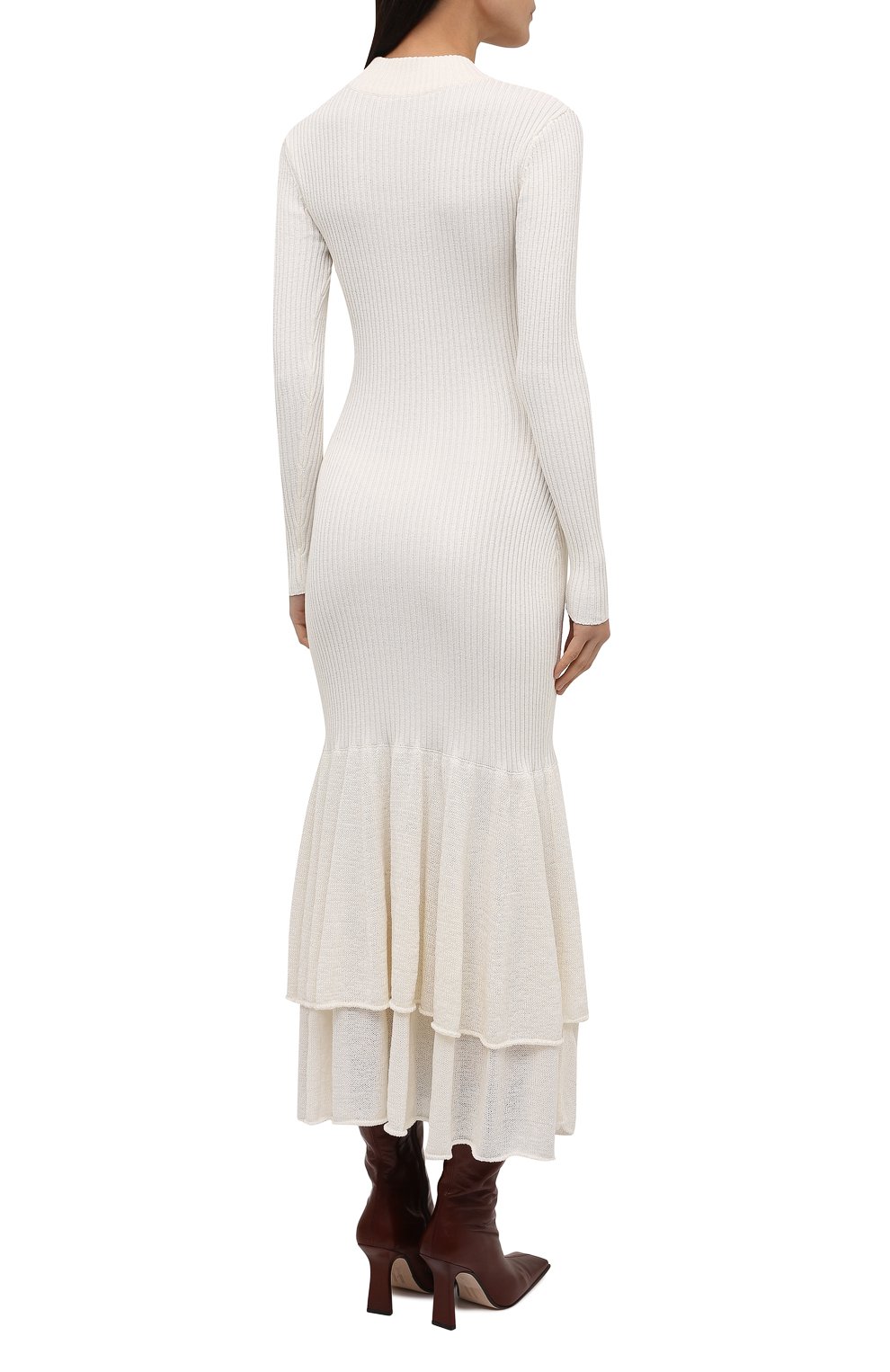 Хлопковое платье JW ANDERSON, арт. KW0539 YN0152, фото 4