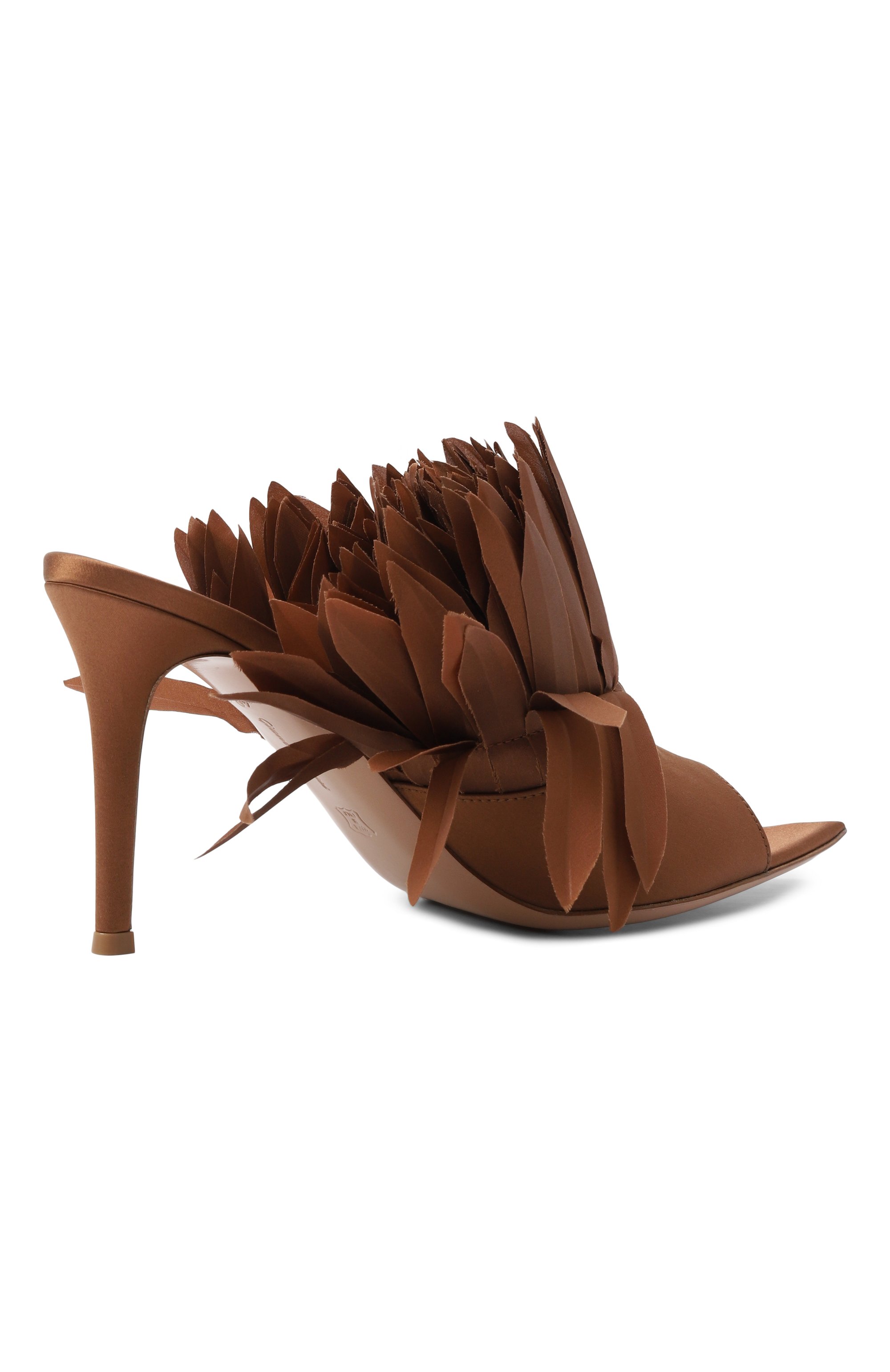 Текстильные мюли daniah GIANVITO ROSSI, арт. G10047.85RIC.CTZCH0C, фото 5