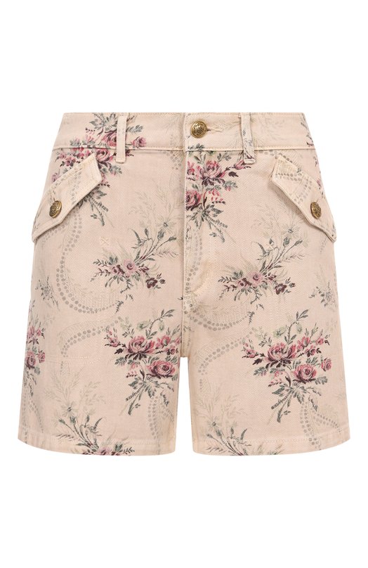 Джинсовые шорты The Kooples FSH030035K Кремовый FSH030035K