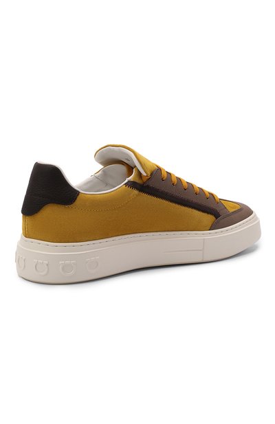 Комбинированные кеды FERRAGAMO, арт. Z-07407823E, фото 4