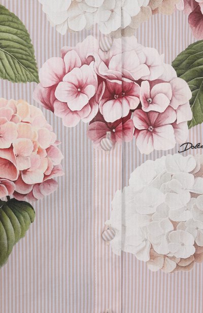 Хлопковая рубашка DOLCE & GABBANA светло-розового цвета по цене 65950 руб., арт. L56S23/FI5NR_001, фото 3 Хлопковая рубашка DOLCE & GABBANA, арт. L56S23/FI5NR_001, фото 3