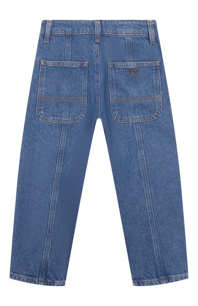 Джинсы EMPORIO ARMANI синего цвета по цене 23900 руб., арт. EB000935/AF21778, фото 2 Джинсы EMPORIO ARMANI, арт. EB000935/AF21778, фото 2
