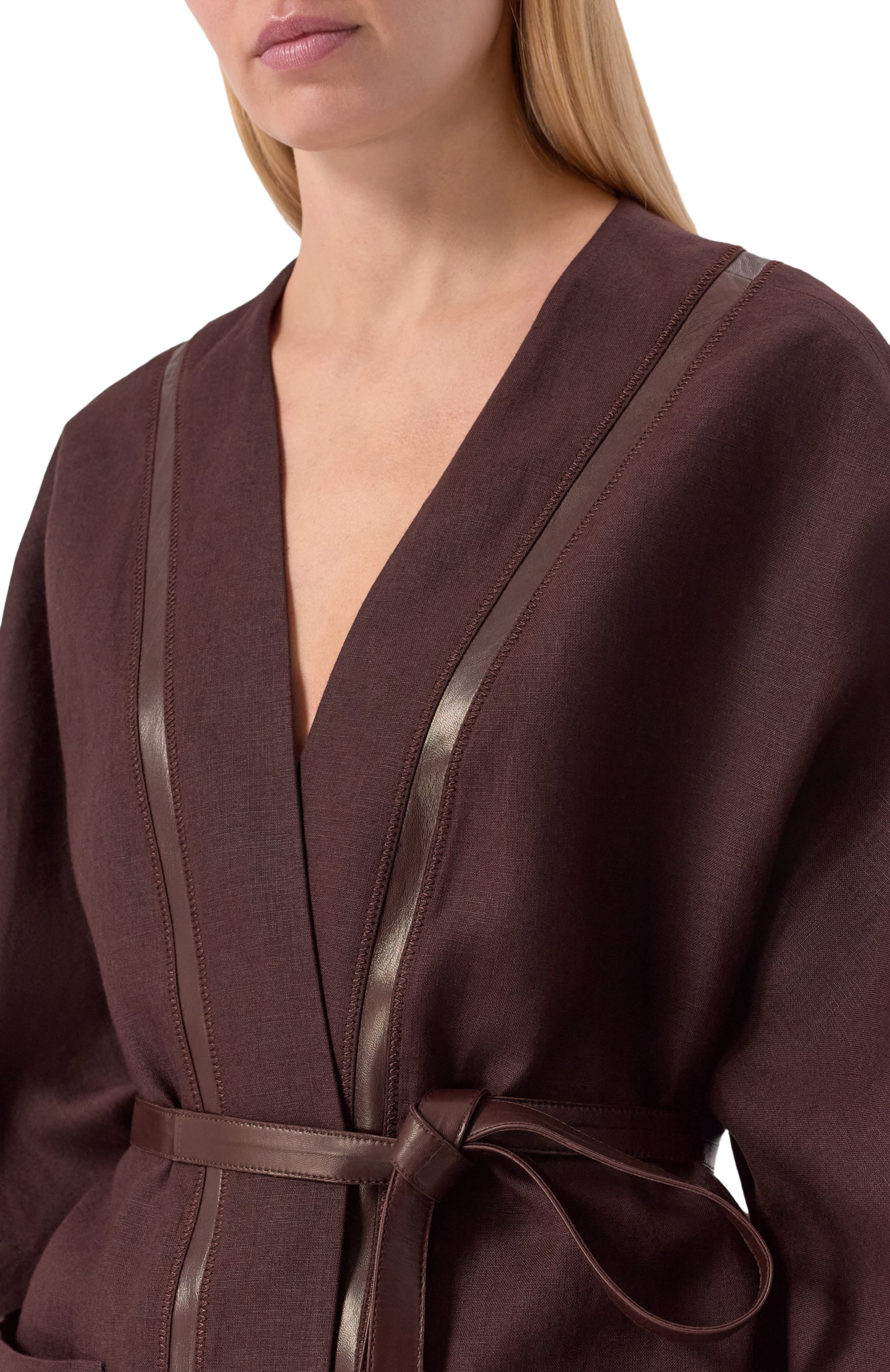 Льняное кимоно MVST, арт. M26.2PW.J900/T30, фото 5