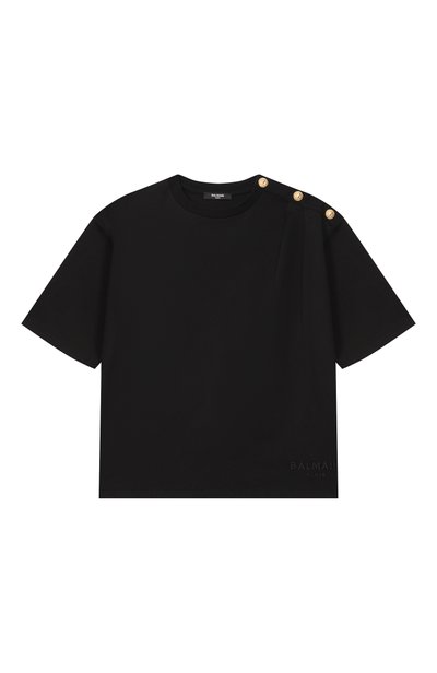 Хлопковая футболка BALMAIN, арт. BZ8A51