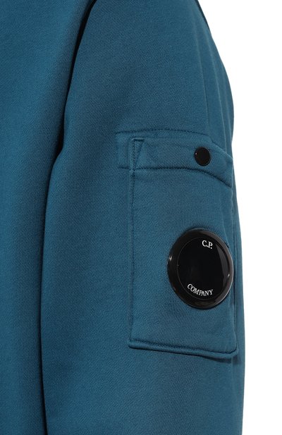 Хлопковое худи C.P. COMPANY, арт. 16CMSS099A110044R, фото 5