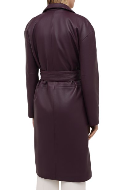 Кожаный плащ MASLOV, арт. SM213, фото 4