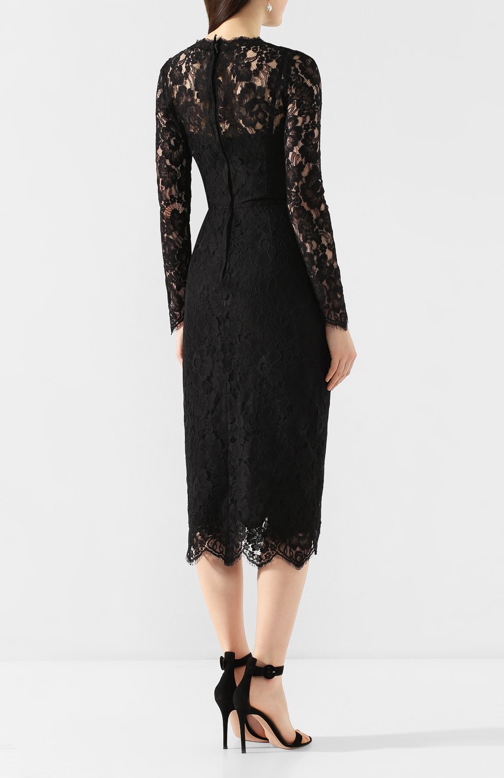 Хлопковое платье DOLCE & GABBANA, арт. F6G8GT/FLMSC, фото 4