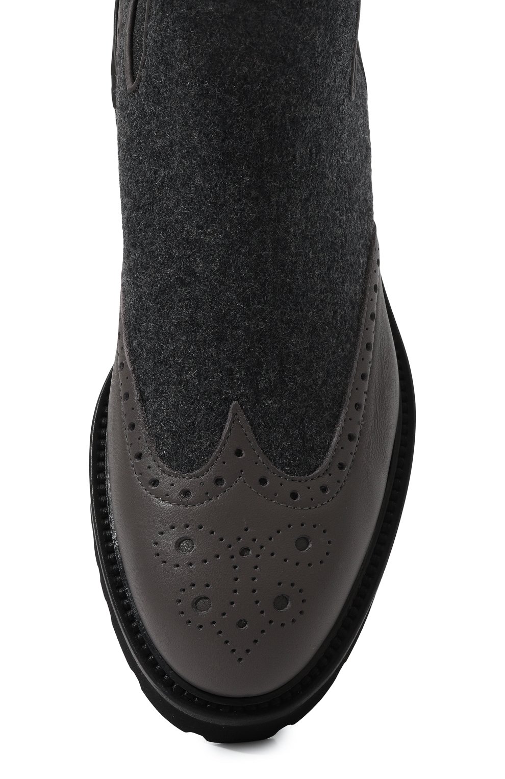 Комбинированные ботинки DOUCAL'S, арт. DD8343PHILPN655N, фото 6