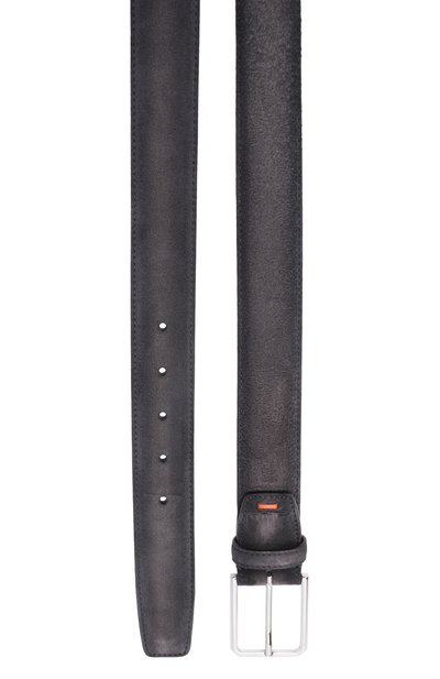 Замшевый ремень SANTONI, арт. CM35VC003B91EACD, фото 3