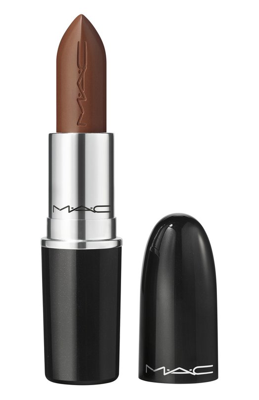 фото Губная помада lustreglass sheer-shine, оттенок uncensored (3g) mac