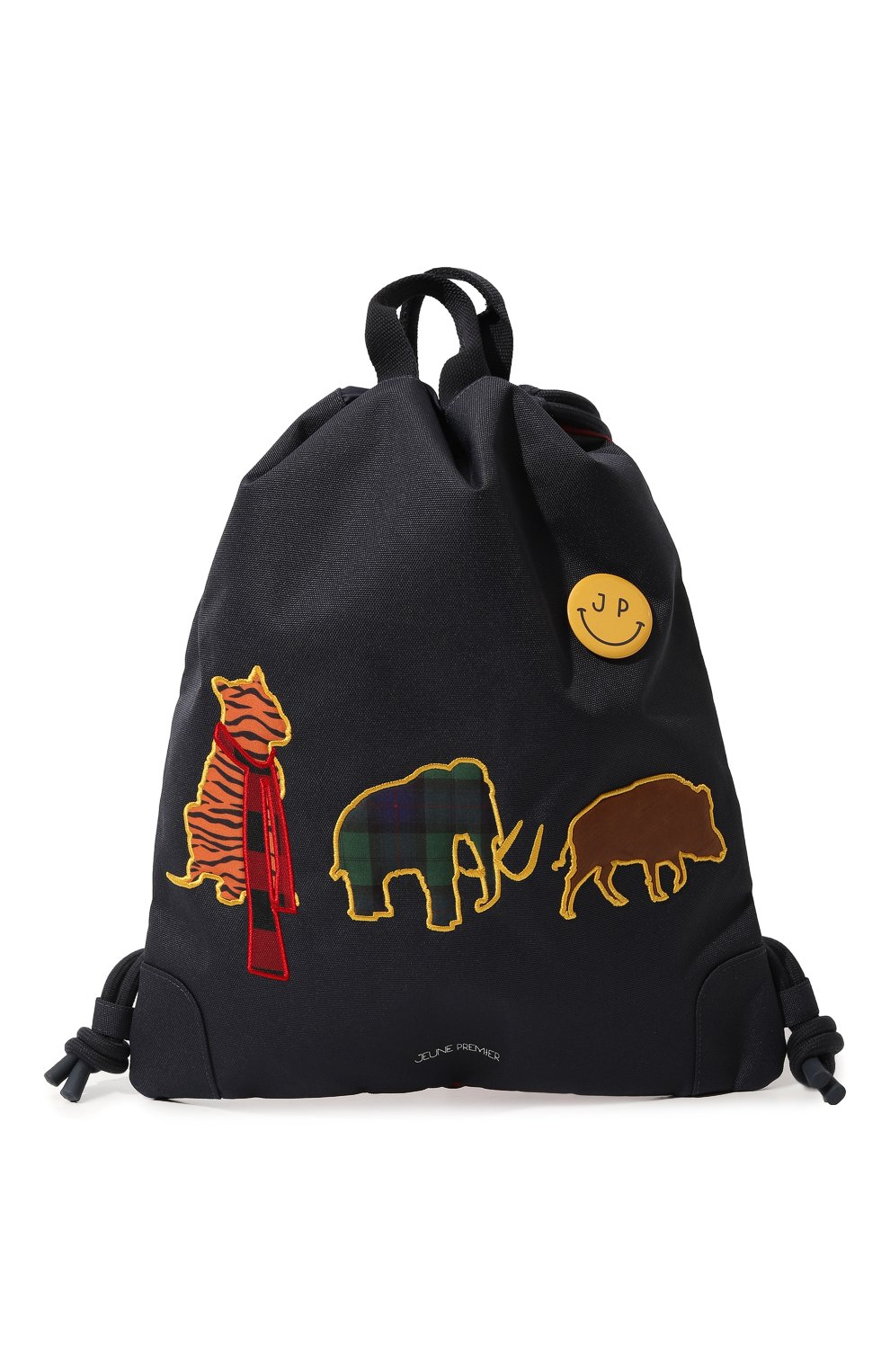 Текстильный рюкзак JEUNE PREMIER темно-синего цвета по цене 7910 руб., арт. Ci023205, фото 1 Текстильный рюкзак JEUNE PREMIER, арт. Ci023205, фото 1